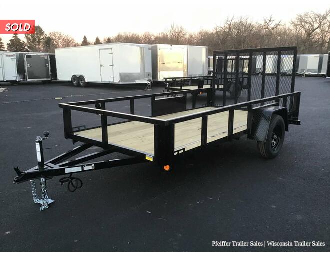 2024 6x12 Steel Utility by Quality Steel & Aluminum Utility BP at Pfeiffer Trailer Sales STOCK# 41444 Photo 2