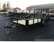 2024 7x12 Steel Utility by Quality Steel & Aluminum Utility BP at Pfeiffer Trailer Sales STOCK# 41641