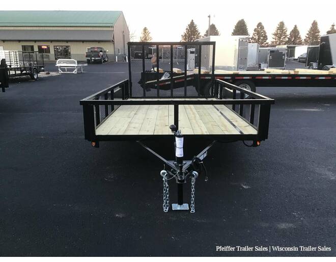 2024 7x12 Steel Utility by Quality Steel & Aluminum Utility BP at Pfeiffer Trailer Sales STOCK# 41641 Exterior Photo