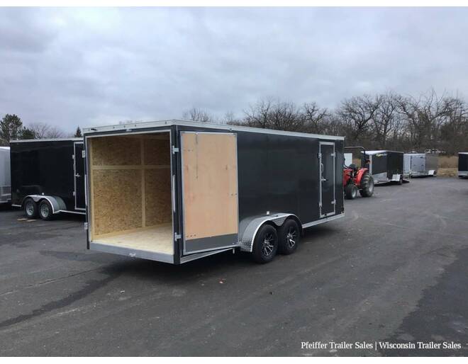 2023 $1,500 OFF! 7x20 Discovery Aluminum Endeavor w/ Rear Double Doors (Charcoal) Cargo Encl BP at Pfeiffer Trailer Sales STOCK# 18826 Photo 6
