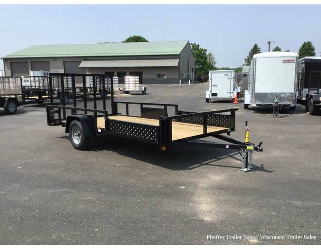 2024 7x14 Steel Utility w/ Removable ATV Ramps by Quality Steel & Aluminum ATV BP at Pfeiffer Trailer Sales STOCK# 41446 Photo 8