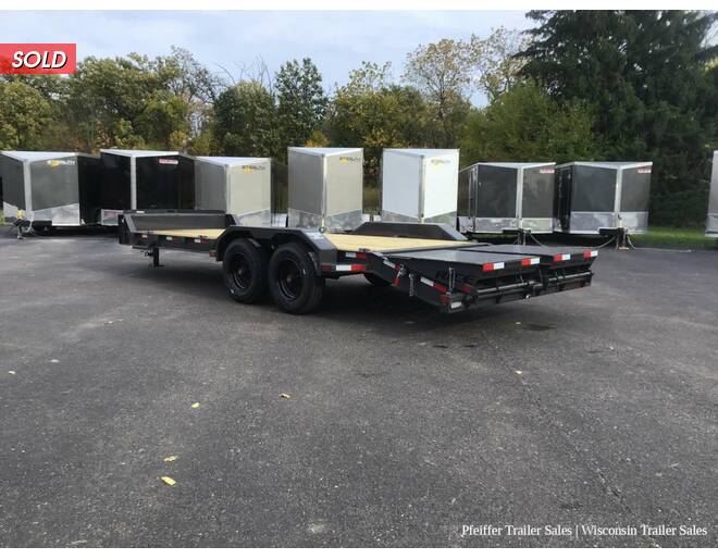 2023 7x22 20k Rice Trailers Pro Max HD Flatbed w/ Gray Color Option Promo Flatbed BP at Pfeiffer Trailer Sales STOCK# 49765 Photo 4