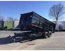 2024 7x16 14K Dump and Go Dump Trailer w/ Sidewall Extension by Quality Steel & Aluminum Dump at Pfeiffer Trailer Sales STOCK# 47780