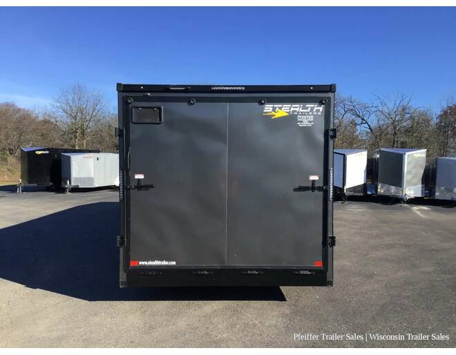 2021 Used 8.5x36 10k Stealth Raptor Gooseneck Enclosed Car Hauler (Charcoal) Auto Encl GN at Pfeiffer Trailer Sales STOCK# 2021S Photo 5