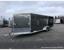 2024 7x29 Look Avalanche Deluxe Motorsport 4 Place Snowmobile Trailer- 6'6 Int. Height (Charcoal/Black) Snowmobile Trailer at Pfeiffer Trailer Sales STOCK# 8335