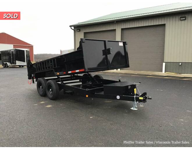 2024 7x14 14K Dump & Go Dump Trailer by Quality Steel & Aluminum w/ On Board Charger Dump at Pfeiffer Trailer Sales STOCK# 47709 Photo 8