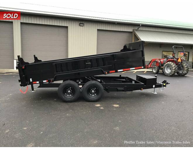 2024 7x14 14K Dump & Go Dump Trailer by Quality Steel & Aluminum w/ On Board Charger Dump at Pfeiffer Trailer Sales STOCK# 47709 Photo 7