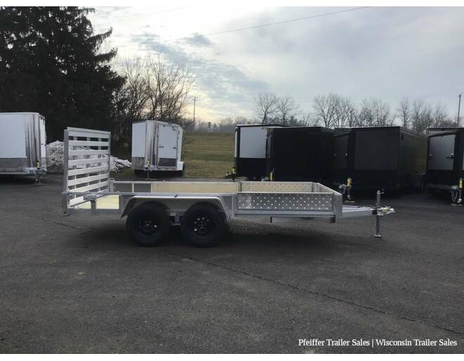 2024 7x14 7K Simplicity Aluminum Utility/Landscape w/ Removable ATV Ramps by Quality Steel & Aluminum Utility BP at Pfeiffer Trailer Sales STOCK# 44764 Photo 7