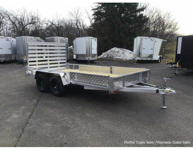 2024 7x14 7K Simplicity Aluminum Utility/Landscape w/ Removable ATV Ramps by Quality Steel & Aluminum Utility BP at Pfeiffer Trailer Sales STOCK# 44764 Photo 8