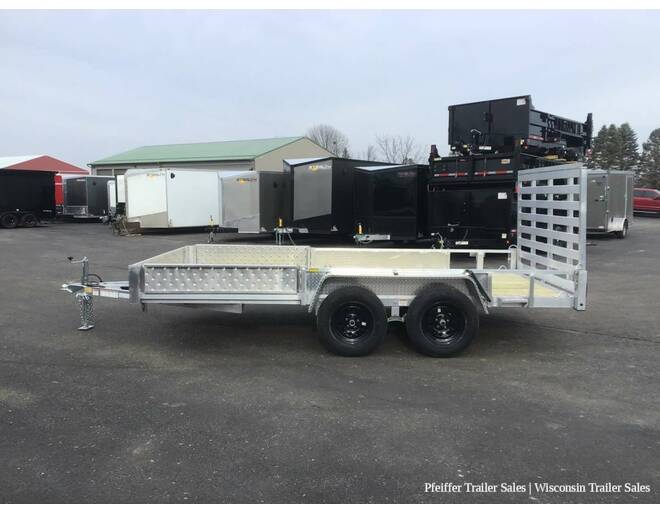 2024 7x14 7K Simplicity Aluminum Utility/Landscape w/ Removable ATV Ramps by Quality Steel & Aluminum Utility BP at Pfeiffer Trailer Sales STOCK# 44764 Photo 3