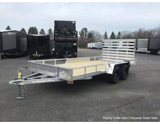 2024 7x16 7K Simplicity Aluminum Utility/Landscape by Quality Steel & Aluminum utility at Pfeiffer Trailer Sales STOCK# 44746