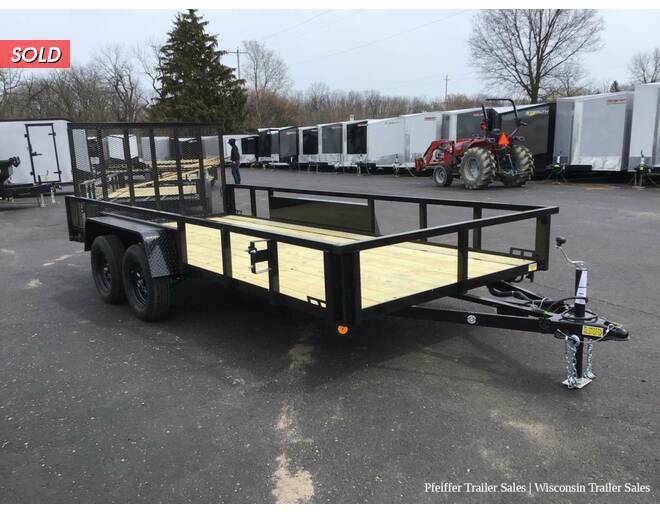 2024 7x16 7K Open Steel Utility/Landscape by Quality Steel & Aluminum Utility BP at Pfeiffer Trailer Sales STOCK# 41439 Photo 8