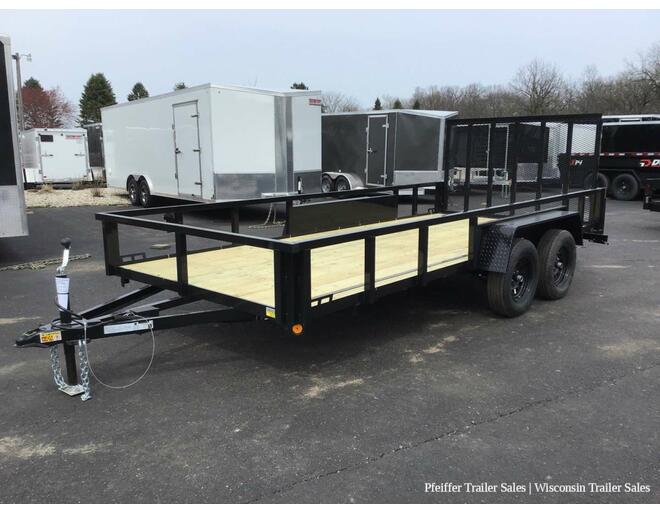 2024 7x16 7K Open Steel Utility/Landscape by Quality Steel & Aluminum Utility BP at Pfeiffer Trailer Sales STOCK# 41440 Photo 2