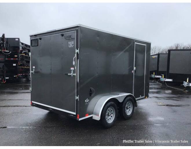2024 7x12 Tandem Axle Look ST DLX (Charcoal) Cargo Encl BP at Pfeiffer Trailer Sales STOCK# 14751 Photo 6