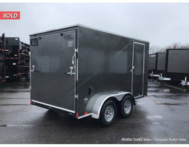 2024 7x12 Tandem Axle Look ST DLX (Charcoal) Cargo Encl BP at Pfeiffer Trailer Sales STOCK# 14751 Photo 6