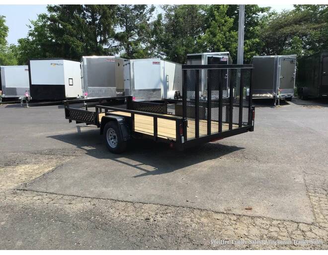 2024 7x14 Steel Utility w/ Removable ATV Ramps by Quality Steel & Aluminum ATV BP at Pfeiffer Trailer Sales STOCK# 41633 Photo 4