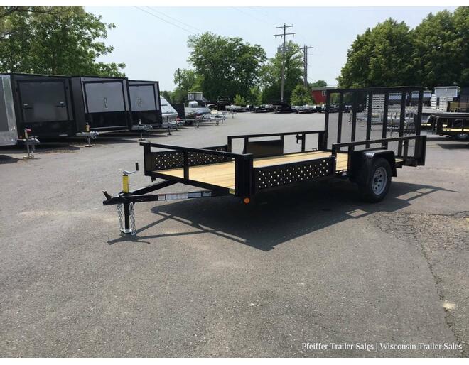2024 7x14 Steel Utility w/ Removable ATV Ramps by Quality Steel & Aluminum ATV BP at Pfeiffer Trailer Sales STOCK# 41633 Photo 2
