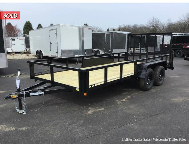 2024 7x16 7K Open Steel Utility/Landscape by Quality Steel & Aluminum Utility BP at Pfeiffer Trailer Sales STOCK# 41637 Photo 2