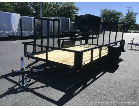 2023 7x14 Steel Utility w/ ATV Side Gate by Quality Steel & Aluminum  at Pfeiffer Trailer Sales STOCK# 21957 Photo 2
