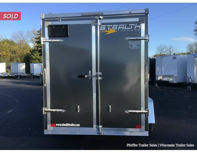 2022 6x10 Stealth Titan w/ 6 Inches Extra Height & Rear Double Doors (Charcoal) Cargo Encl BP at Pfeiffer Trailer Sales STOCK# 83872 Photo 5