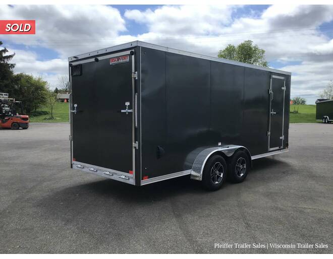 2022 7x18 Discovery Aluminum Endeavor w/ 6 Inches Extra Height (Charcoal) Cargo Encl BP at Pfeiffer Trailer Sales STOCK# 10376 Photo 6