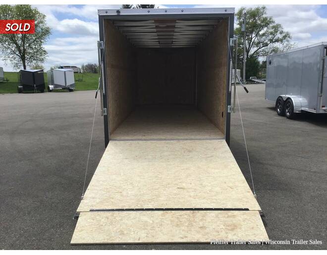 2022 7x18 Discovery Aluminum Endeavor w/ 6 Inches Extra Height (Charcoal) Cargo Encl BP at Pfeiffer Trailer Sales STOCK# 10376 Photo 10