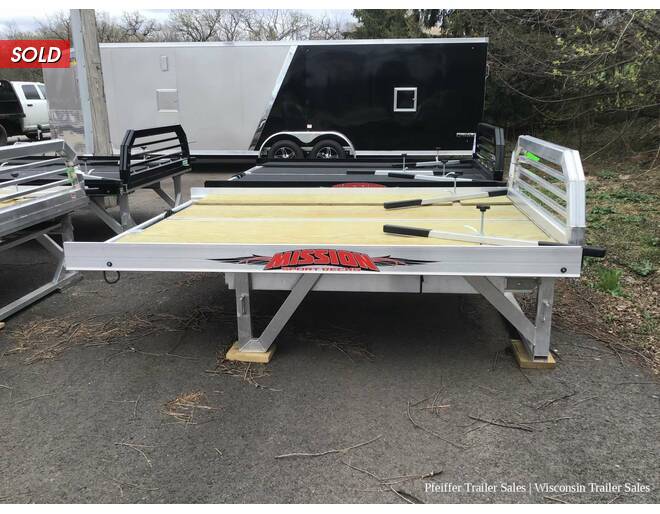 2021 Mission Trailers 2 Place Sport Deck Snowmobile Trailer at Pfeiffer Trailer Sales STOCK# 15524 Photo 3