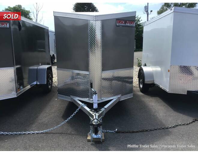 2022 5x10 Discovery Aluminum Endeavor (Pewter) Cargo Encl BP at Pfeiffer Trailer Sales STOCK# 1798 Exterior Photo