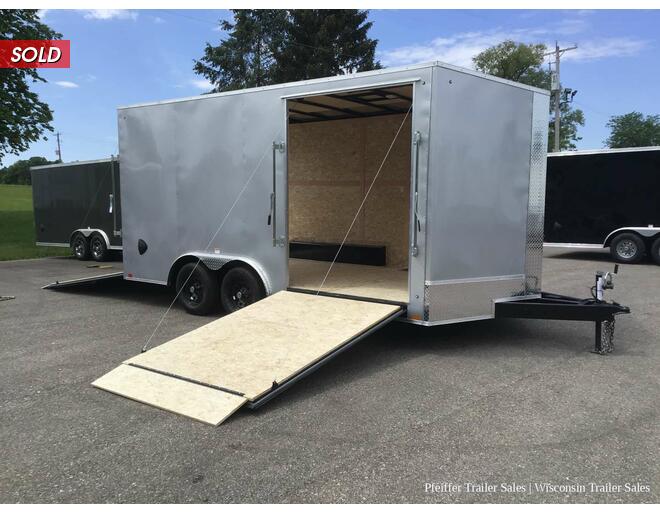 2022 8.5x16 7K Discovery Challenger ET w/ 7' Interior Height & 60 Inch Side Ramp Door (Silver) Auto Encl BP at Pfeiffer Trailer Sales STOCK# 11746 Photo 10