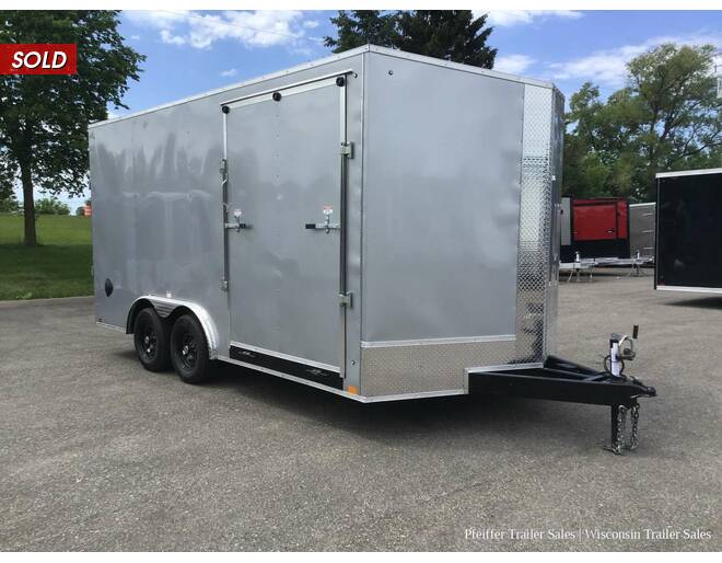 2022 8.5x16 7K Discovery Challenger ET w/ 7' Interior Height & 60 Inch Side Ramp Door (Silver) Auto Encl BP at Pfeiffer Trailer Sales STOCK# 11746 Photo 8