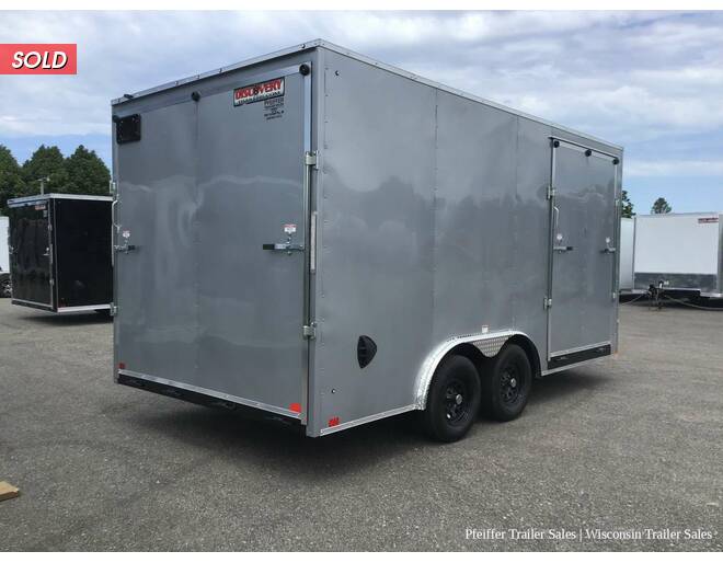 2022 8.5x16 7K Discovery Challenger ET w/ 7' Interior Height & 60 Inch Side Ramp Door (Silver) Auto Encl BP at Pfeiffer Trailer Sales STOCK# 11746 Photo 6