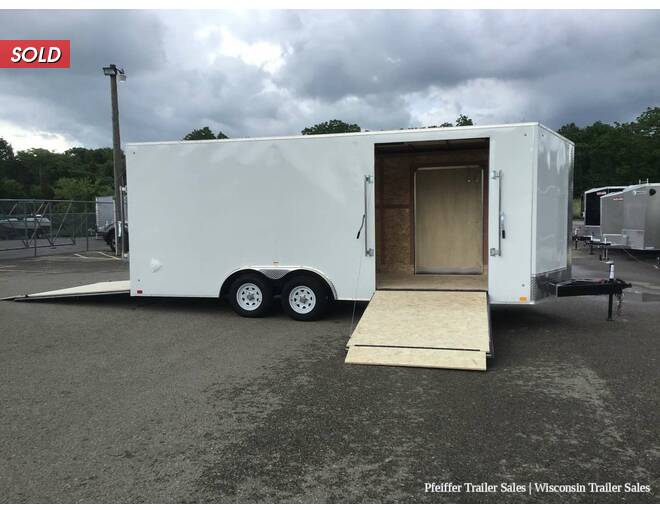 2022 8.5x20 7K Discovery Challenger ET Enclosed Car /UTV Trailer w/ 7ft Interior Height, Side Ramp Door Auto Encl BP at Pfeiffer Trailer Sales STOCK# 11747 Photo 12