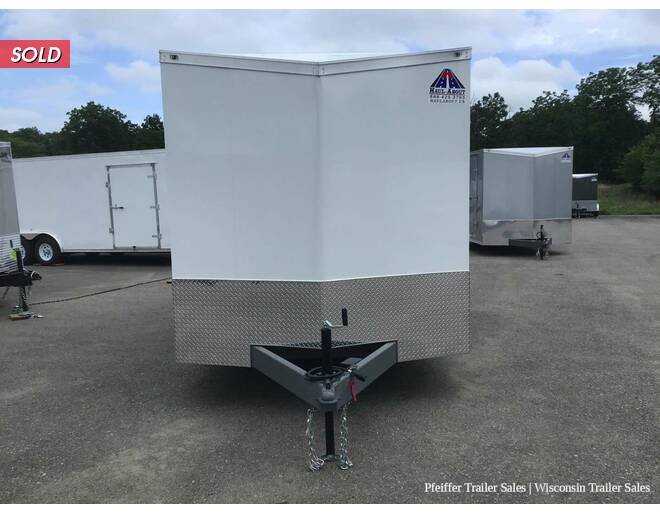 2022 7x14 Haul About Panther (White) Cargo Encl BP at Pfeiffer Trailer Sales STOCK# 6335 Exterior Photo