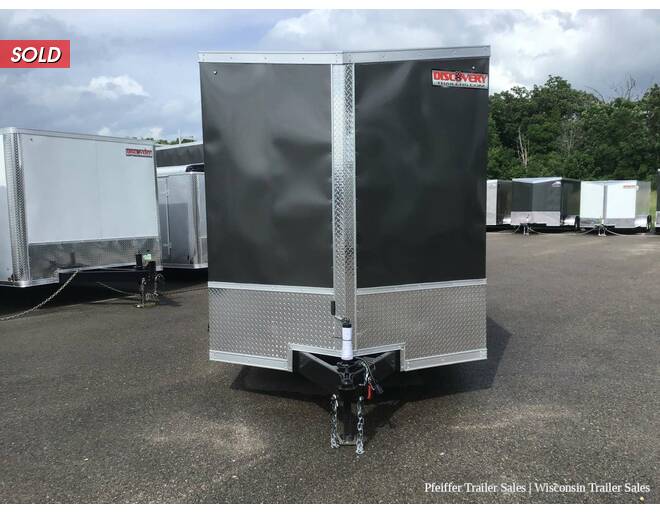 2022 7x12 Discovery Rover SE w/ 12 Inches Extra Height (Charcoal) Cargo Encl BP at Pfeiffer Trailer Sales STOCK# 11911 Exterior Photo