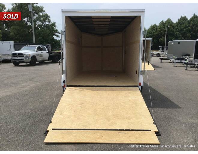 2022 7x14 Look ST DLX w/ 6 Inches Extra Height (White) Cargo Encl BP at Pfeiffer Trailer Sales STOCK# 68321 Photo 9