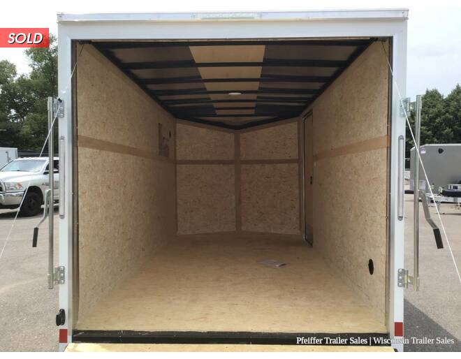2022 7x14 Look ST DLX w/ 6 Inches Extra Height (White) Cargo Encl BP at Pfeiffer Trailer Sales STOCK# 68321 Photo 10