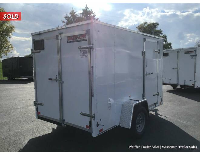 2022 6x10 Discovery Rover ET w/ Rear Double Doors (White) Cargo Encl BP at Pfeiffer Trailer Sales STOCK# 11672 Photo 6
