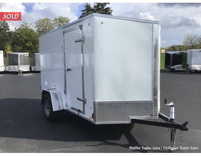 2022 6x10 Discovery Rover ET w/ Rear Double Doors (White) Cargo Encl BP at Pfeiffer Trailer Sales STOCK# 11672 Photo 8