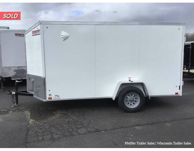2023 $1000 OFF! 6x12 Discovery Rover SE w/ Rear Double Doors (White) Cargo Encl BP at Pfeiffer Trailer Sales STOCK# 12049 Photo 3