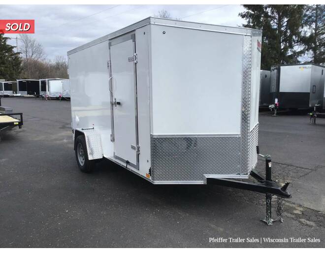 2023 $1000 OFF! 6x12 Discovery Rover SE w/ Rear Double Doors (White) Cargo Encl BP at Pfeiffer Trailer Sales STOCK# 12049 Photo 7