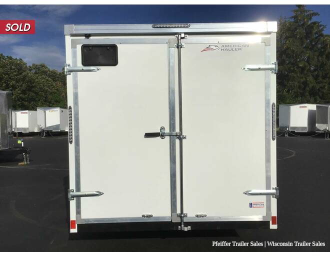 2022 7x16 American Hauler Night Hawk w/ Rear Double Doors (White) Cargo Encl BP at Pfeiffer Trailer Sales STOCK# 5265 Photo 5