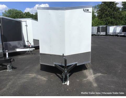 2023 6x10 Look ST DLX (White)  at Pfeiffer Trailer Sales STOCK# 72469 Exterior Photo
