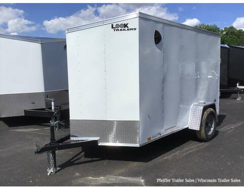 2023 6x10 Look ST DLX (White) Cargo Encl BP at Pfeiffer Trailer Sales STOCK# 72469 Photo 2