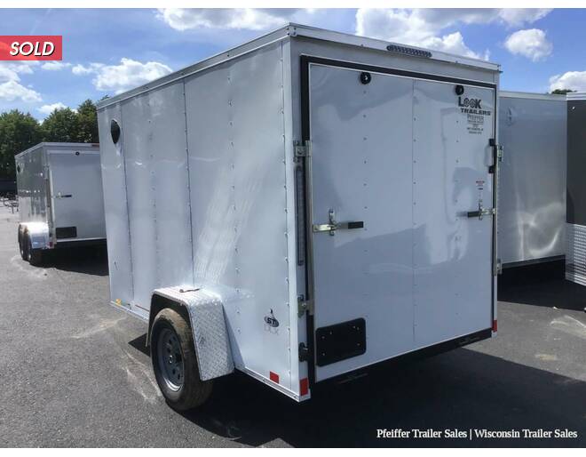 2023 6x10 Look ST DLX (White) Cargo Encl BP at Pfeiffer Trailer Sales STOCK# 72469 Photo 4