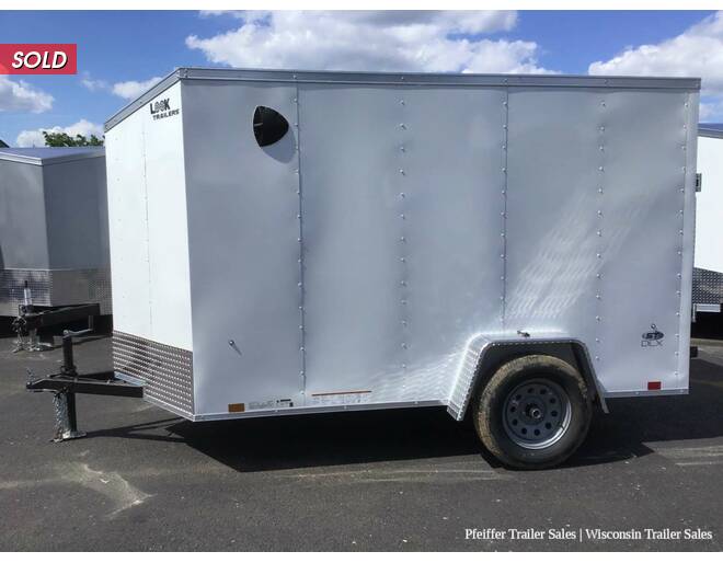 2023 6x10 Look ST DLX (White) Cargo Encl BP at Pfeiffer Trailer Sales STOCK# 72469 Photo 3
