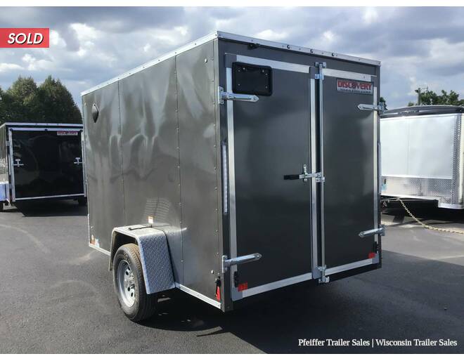 2022 6x10 Discovery Rover ET w/ Rear Double Doors (Charcoal) Cargo Encl BP at Pfeiffer Trailer Sales STOCK# 11673 Photo 4