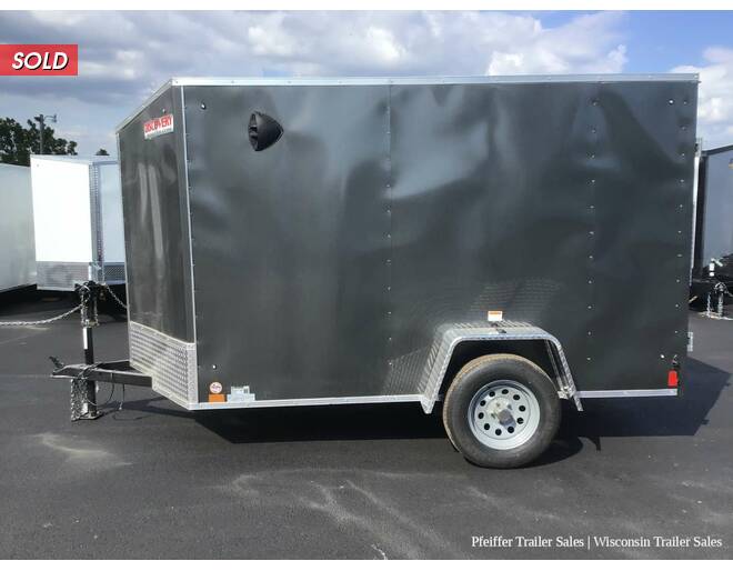 2022 6x10 Discovery Rover ET w/ Rear Double Doors (Charcoal) Cargo Encl BP at Pfeiffer Trailer Sales STOCK# 11673 Photo 3