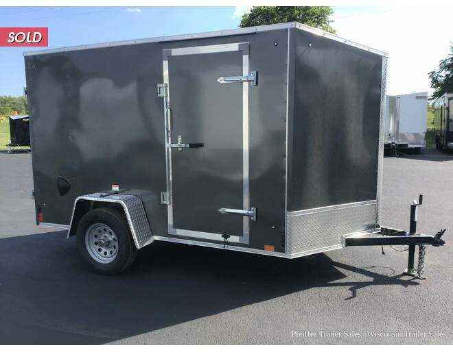 2022 6x10 Discovery Rover ET w/ Rear Double Doors (Charcoal) Cargo Encl BP at Pfeiffer Trailer Sales STOCK# 11673 Photo 7