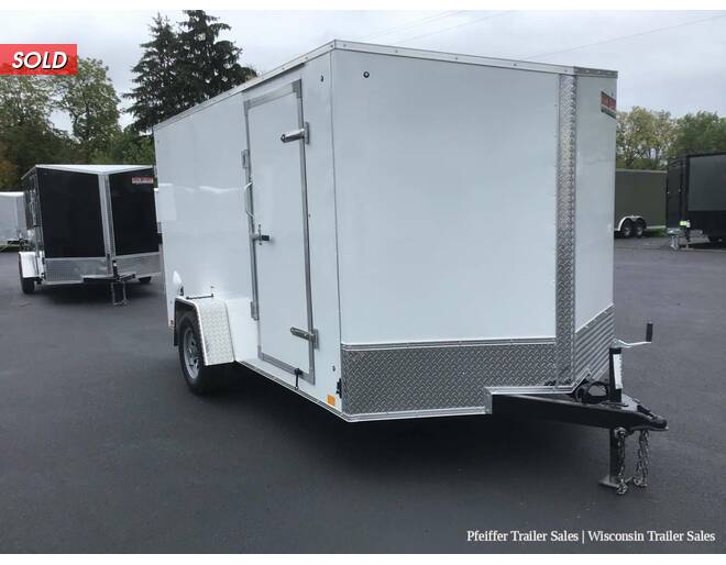 2022 7x12 Discovery Rover ET w/ Rear Double Doors (White) Cargo Encl BP at Pfeiffer Trailer Sales STOCK# 14811 Photo 8