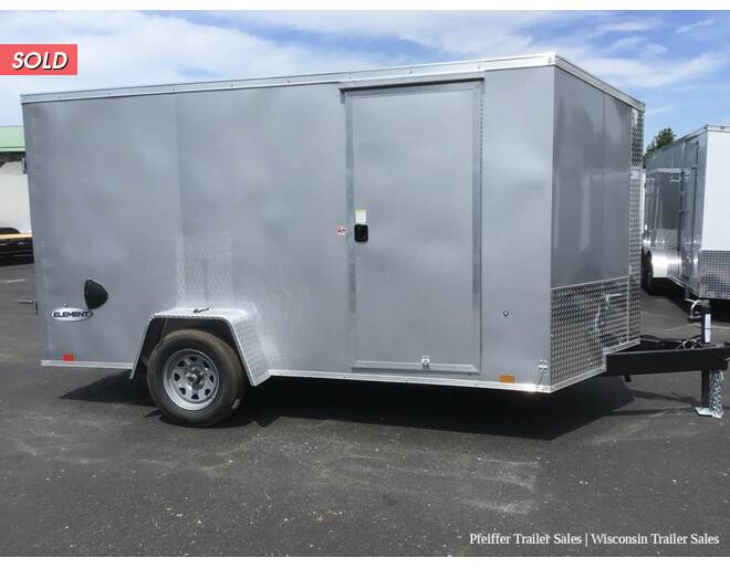 2023 $1000 OFF! 7x12 Look Element SE (Silver) Cargo Encl BP at Pfeiffer Trailer Sales STOCK# 72481 Photo 7